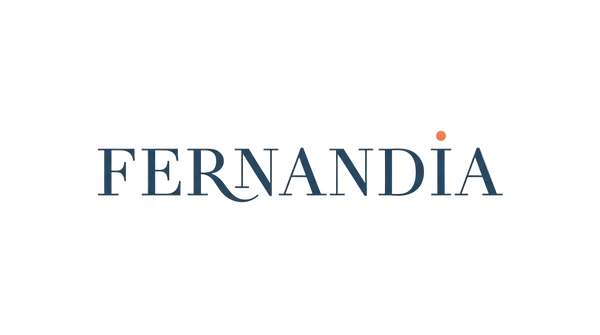 FERNANDIA logo on a light beige background